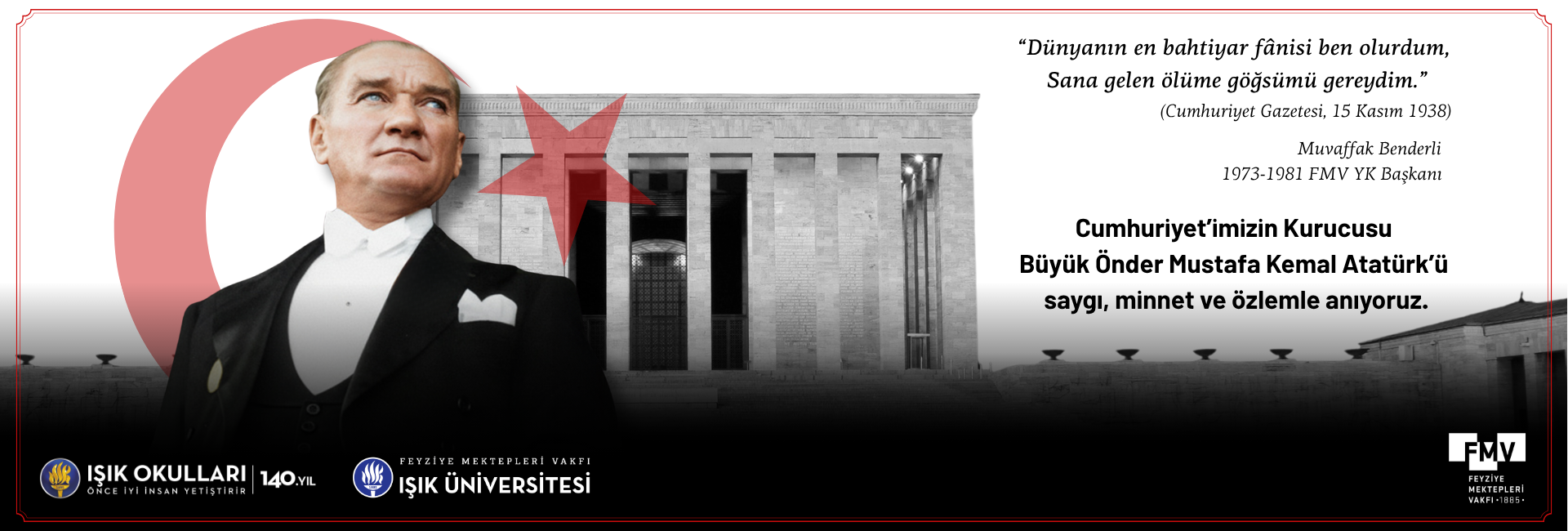 10 Kasım Atatürk’ü Anma Günü 