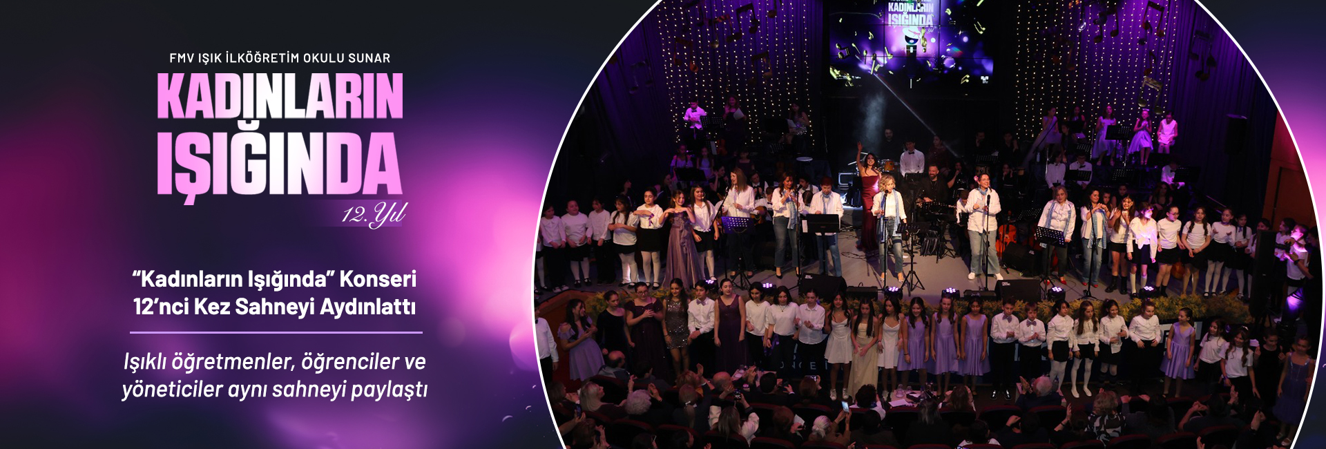 Işıklı Öğretmenler, Öğrenciler Ve Yöneticiler Aynı Sahneyi Paylaştı